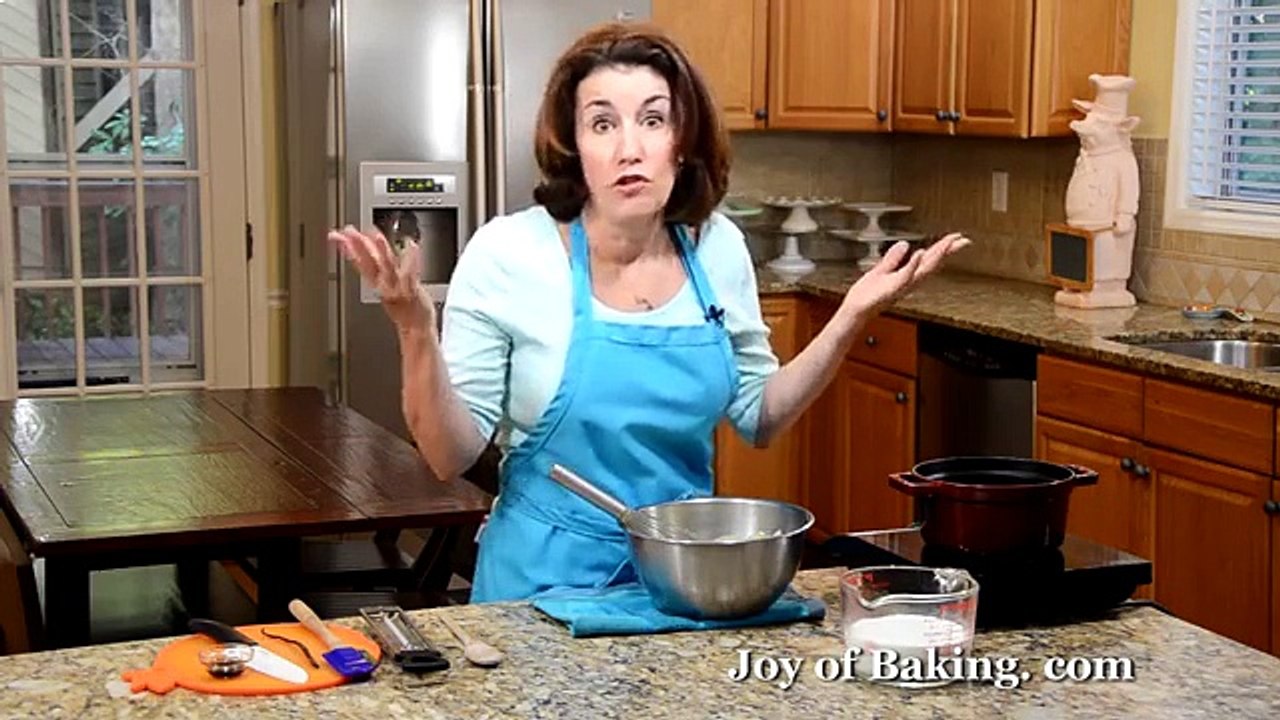 Vanilla Ice Cream Recipe Demonstration - Joyofbaking.com