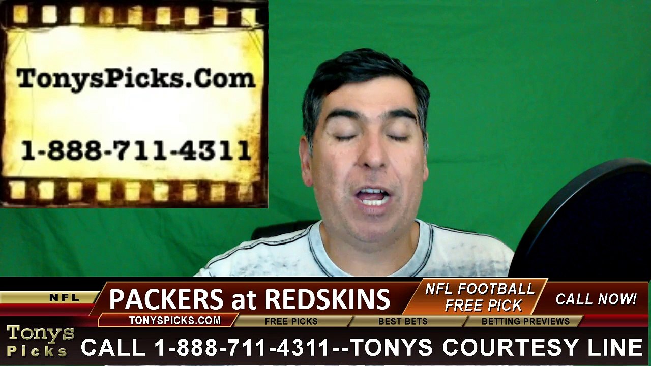 NFL Free Pick Washington Redskins vs. Green Bay Packers Prediction Odds Preview 1-10-2016