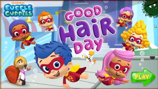 мультик игра Гуппи и пузырики веселые стрижки смотреть онлайн