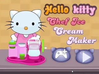 Hello Kitty Chef Ice Cream Maker - Hello Kitty шеф-повар Мороженое