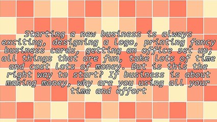 Want Your Own Business? Work for Me!