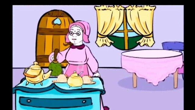 Baśń Czerwony kapturek (Bajka Braci Grimm dla dzieci )