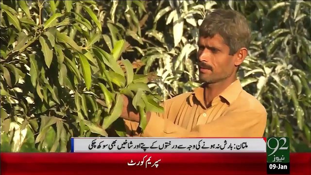 2016 Main Aaam Ki Pedawar Main Kami Ka Khadsha – 09 Jan 16 - 92 News HD