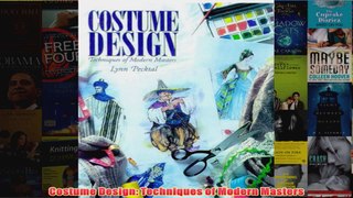 Costume Design Techniques of Modern Masters