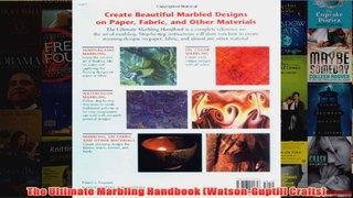 The Ultimate Marbling Handbook WatsonGuptill Crafts