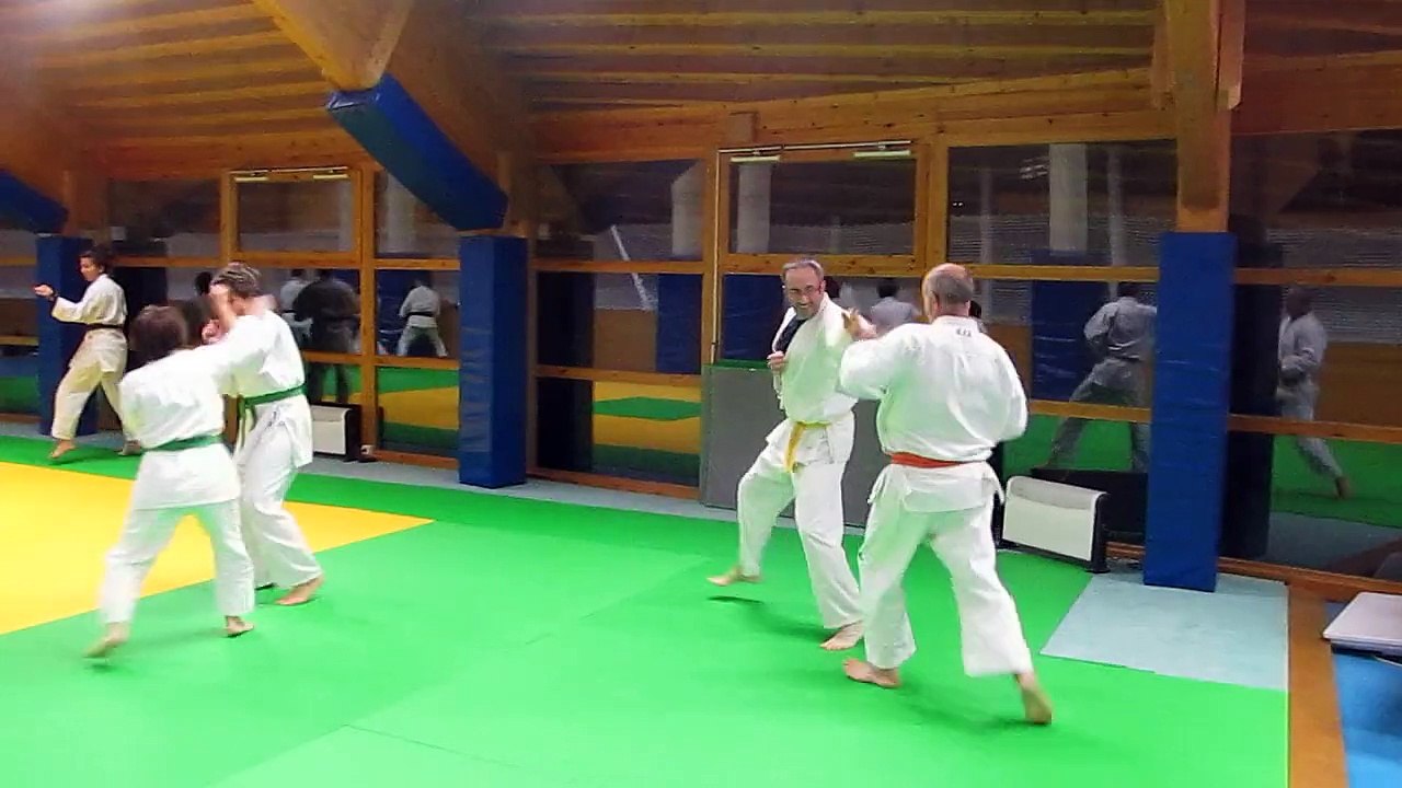 Entraînement kumité combat souple