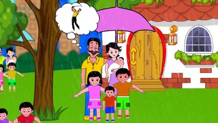 Rain Rain  Go Away |  Nursery Rhyme  |  Cartoon Animation Rhymes & Songs for Children