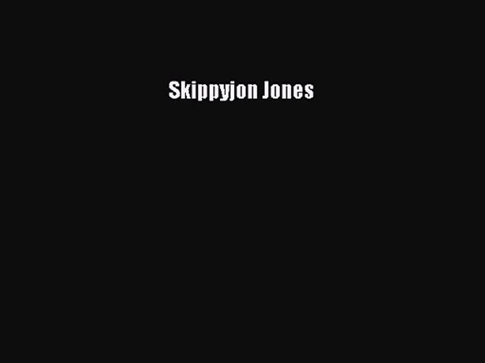 PDF Download Skippyjon Jones Download Full Ebook