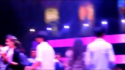 Film Actress Gets Embarrassed on Stage