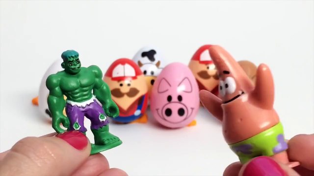 Old MacDonald Had A Farm Surprise Eggs Peppa Pig Disney Mickey Mouse Œufs Surprise Oeufs