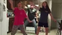 Un père videobomb discrètement ses filles en train de danser