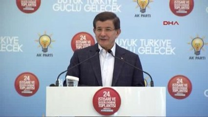 Afyon Başbakan Davutoğlu AK Parti Kampı'nda Konuşuyor-1