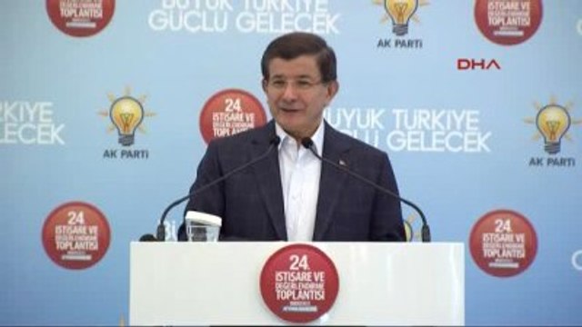 Afyon Başbakan Davutoğlu AK Parti Kampı'nda Konuşuyor-1