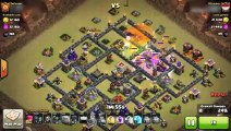 Clash of Clans - TH9 GoWiPe Attack #3