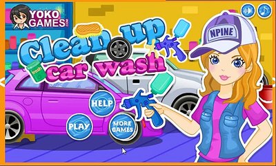 моем грязную машинку | чистим и ремонтируем | онлайн игра