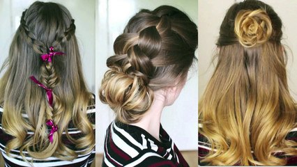 3 Pretty Braided Hairstyles   Hair Tutorial   Braidsandstyles12