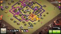 Clash of Clans - TH8 GoWiPe Attack #4