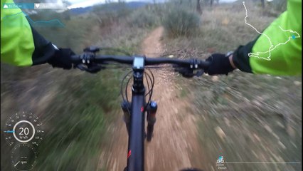 Ruta MTB 08/01/16 Ogíjares-Cumbres Verdes-Dílar-Gójar (Granada) | Grand Canyon AL SL 6.9 2016
