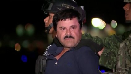 Arrestation d'El Chapo Guzman, baron de la drogue mexicain