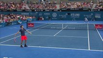 Roger Federer v Dominic Thiem highlights (SF) | Brisbane International 2016