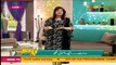 Mahira khan in Javeria Saud Morning Show Satrungi on Express Entertainment Part 1