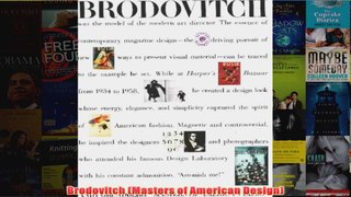 Brodovitch Masters of American Design