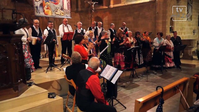 Concert de chants de Noël espagnols par l'association culturelle de Balaruc le Vieux Coro Aficion .