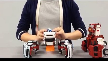 또봇 4단 합체 쿼트란 변신 설명 영상 [TOBOT QUATRAN DEMO]