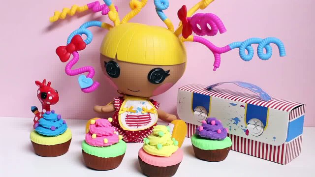 Lalaloopsy Silly Hair Play Doh Cupcakes Lalaloopsy Doll Hairstyle Toy Videos