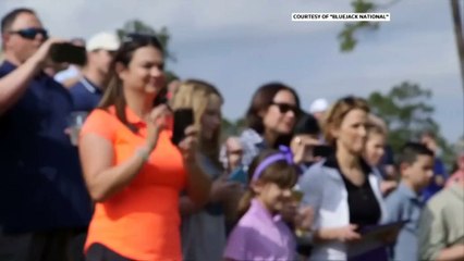 Golf - À 11 ans, il réussit un trou en un devant Tiger Woods