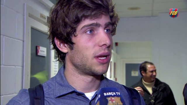 Sergi Roberto: “Hemos hecho un gran partido”