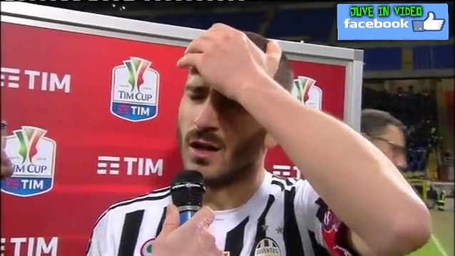 Leonardo Bonucci post inter - JUVENTUS (Coppa Italia)