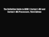 Read The Definitive Guide to ARM® Cortex®-M3 and Cortex®-M4 Processors Third Edition PDF Free