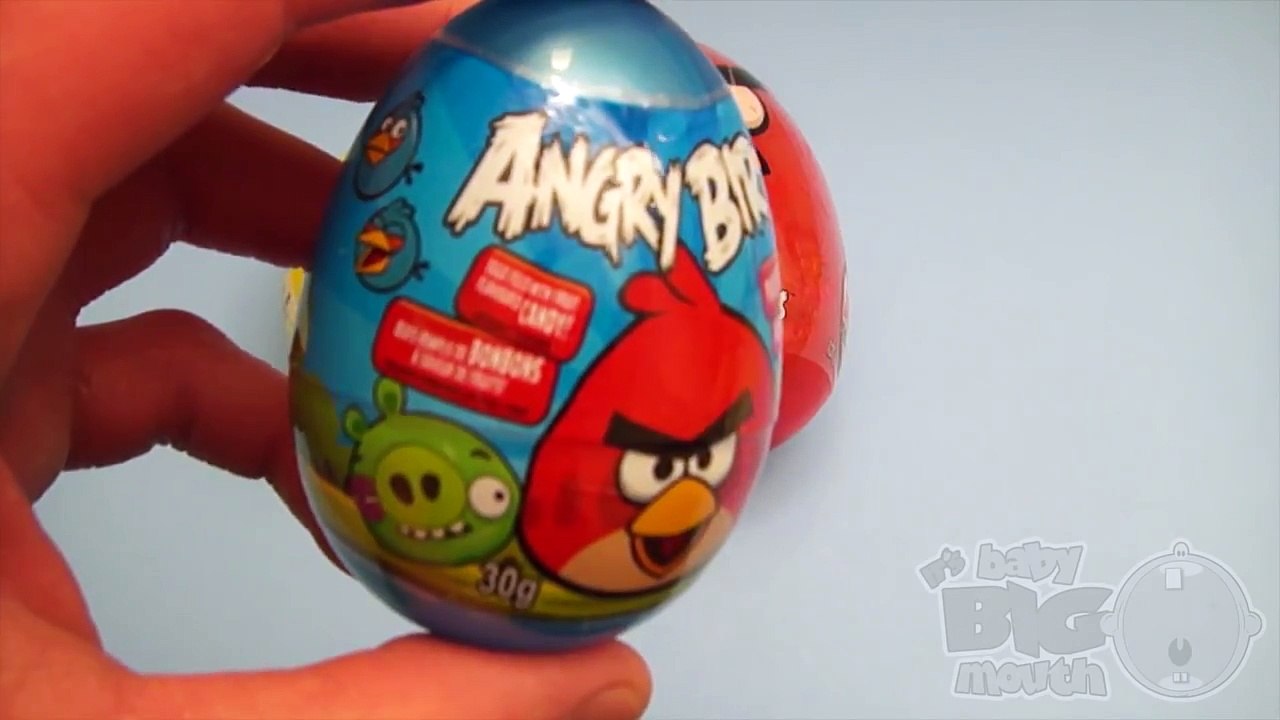 Angry Birds Surprise Egg Opening Party!