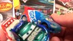 Pixar Cars Unboxing Silver Raoul Caroule With Silver Lightning McQueen Race Cars Neon Cars2