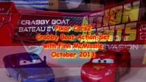 Pixar Cars2 Crabby Boat Action Agent Set with Finn McMissile
