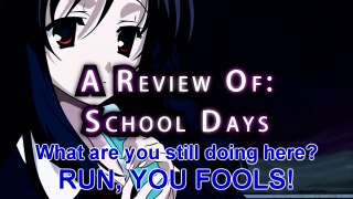GR Anime Review: School Days [1080P Re-Upload]