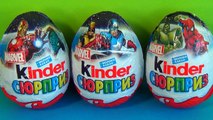 MARVEL Kinder Surprise egg unboxing kinder surprise eggs SPIDER MAN HULK Wolverine!