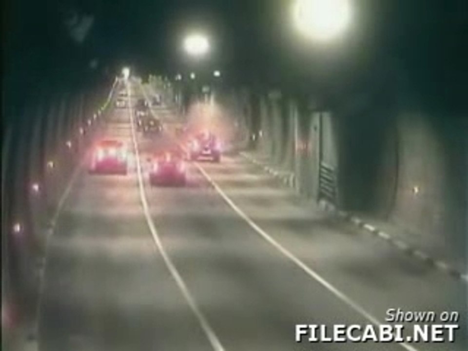 -accident dans tunnel