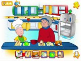 Caillou Cooking With Grandma Cartoon Animation PBS Kids Game Play Walkthrough