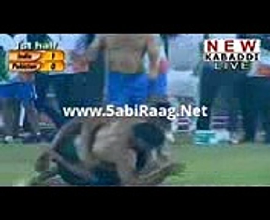 INDIA VS PAKISTAN Final Kabaddi Match - Kabaddi World Cup 2012 Full Video