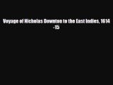 PDF Voyage of Nicholas Downton to the East Indies 1614-15 PDF Book Free