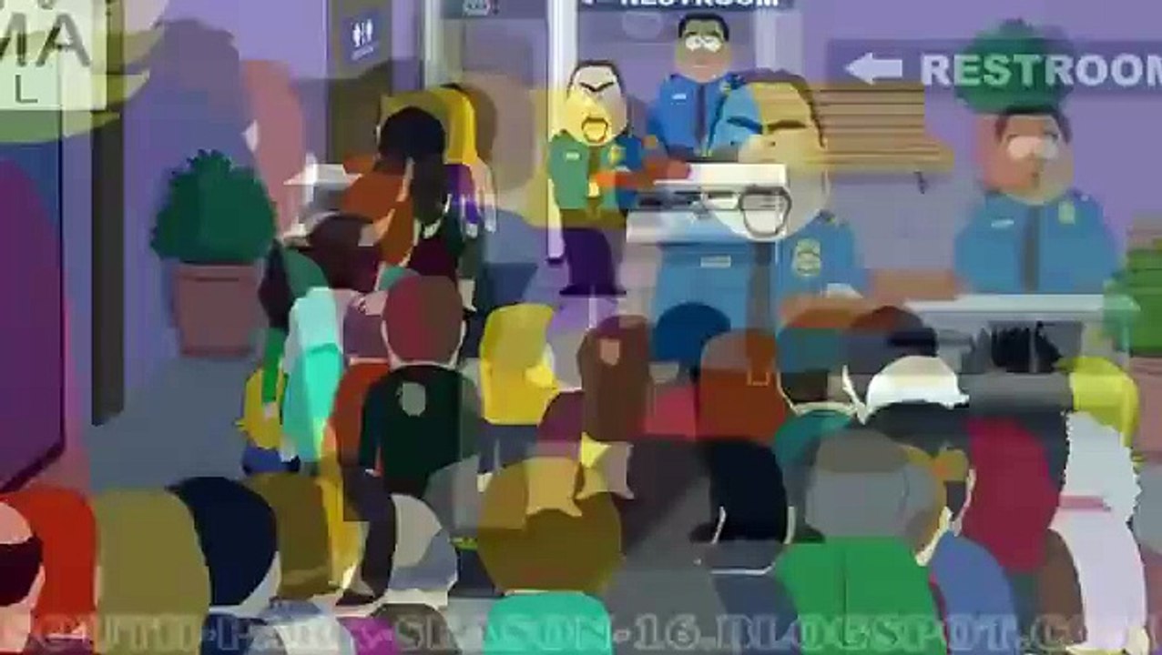 TSA Eric Cartman Toilet Safety Administration Gerald Broflovski