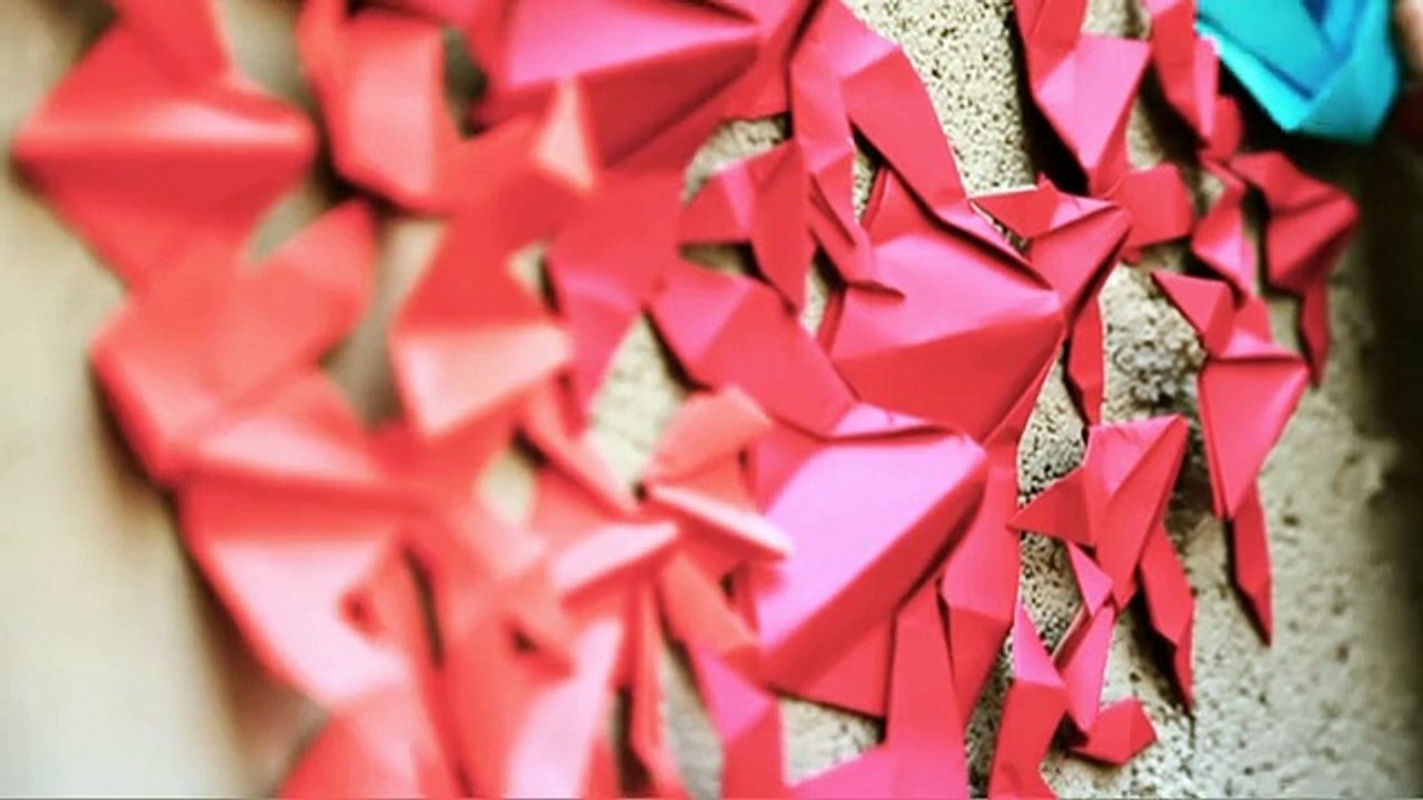 Mademoiselle Maurice - Origami Street Art