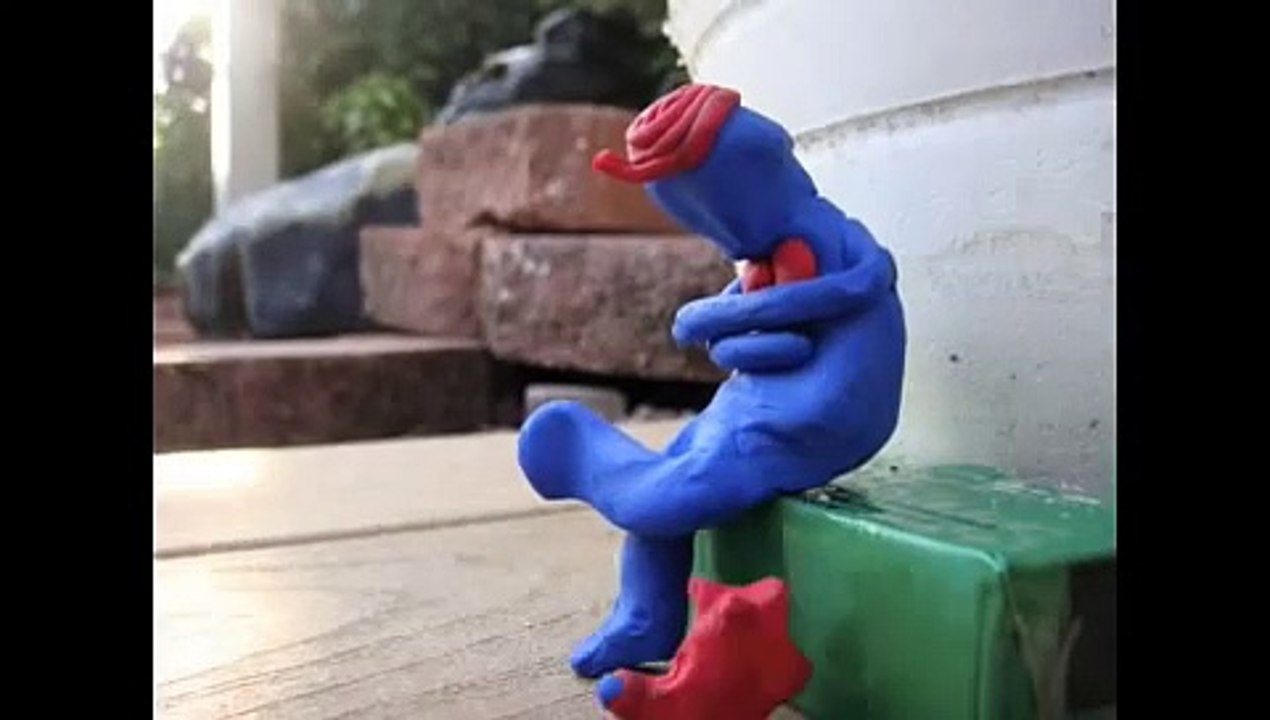 Animated Short Bow and Blue