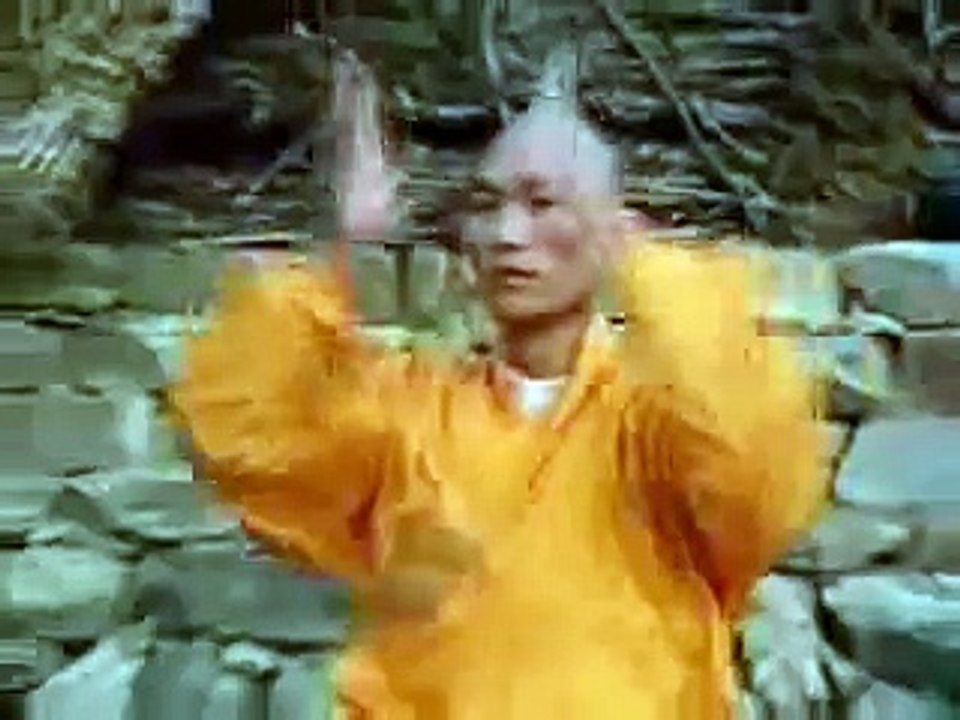 monk training his balls
