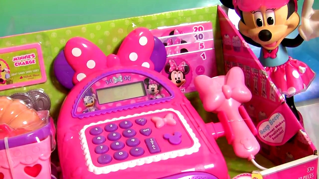 Minnies BowTique Electronic Cash Register Surprise Eggs - Caja Registradora Boutique de Moños