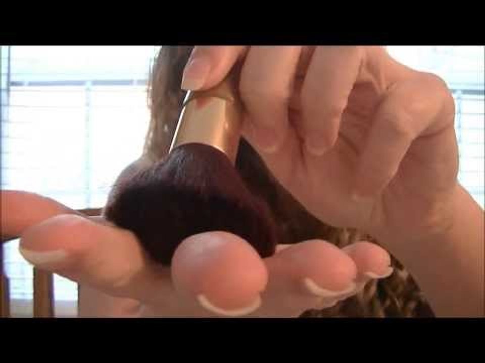 ASMR Inaudible/Unintelligible Whispering + Brushing The Camera