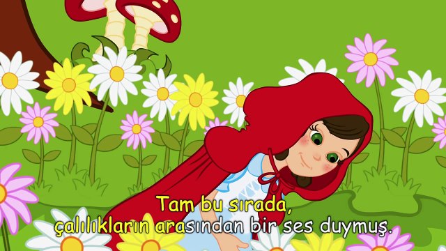 Kırmızı Başlıklı Kız Çizgi Film Masal 1 | Adisebaba TV Çizgi Film Masallar 1