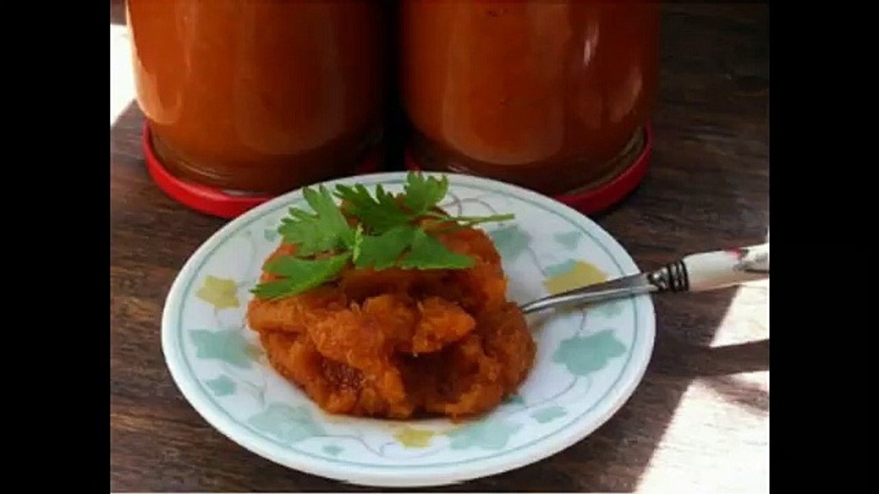 Аджика из кабачков и перцев